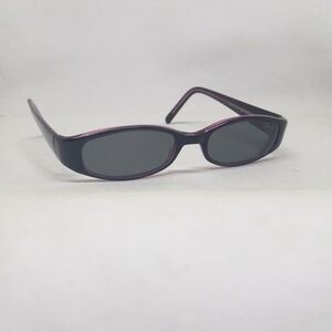 Attitudes Small Oval Purple Sunglasses Frames-Style 17-Retro-Y2K-Streetwear